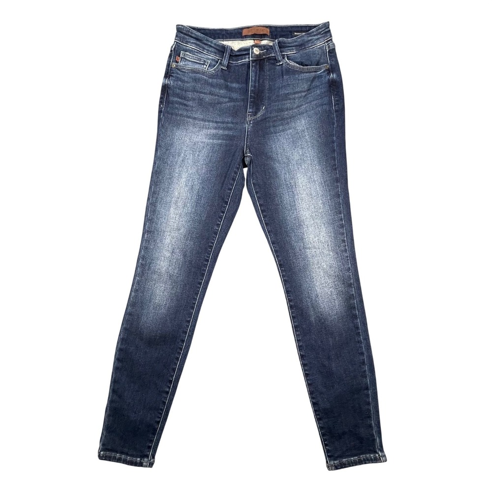 Judy Blue Dark Wash Skinny Fit High Rise Denim Jeans Womens Size 7